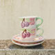 Les tasses cerises barbotine