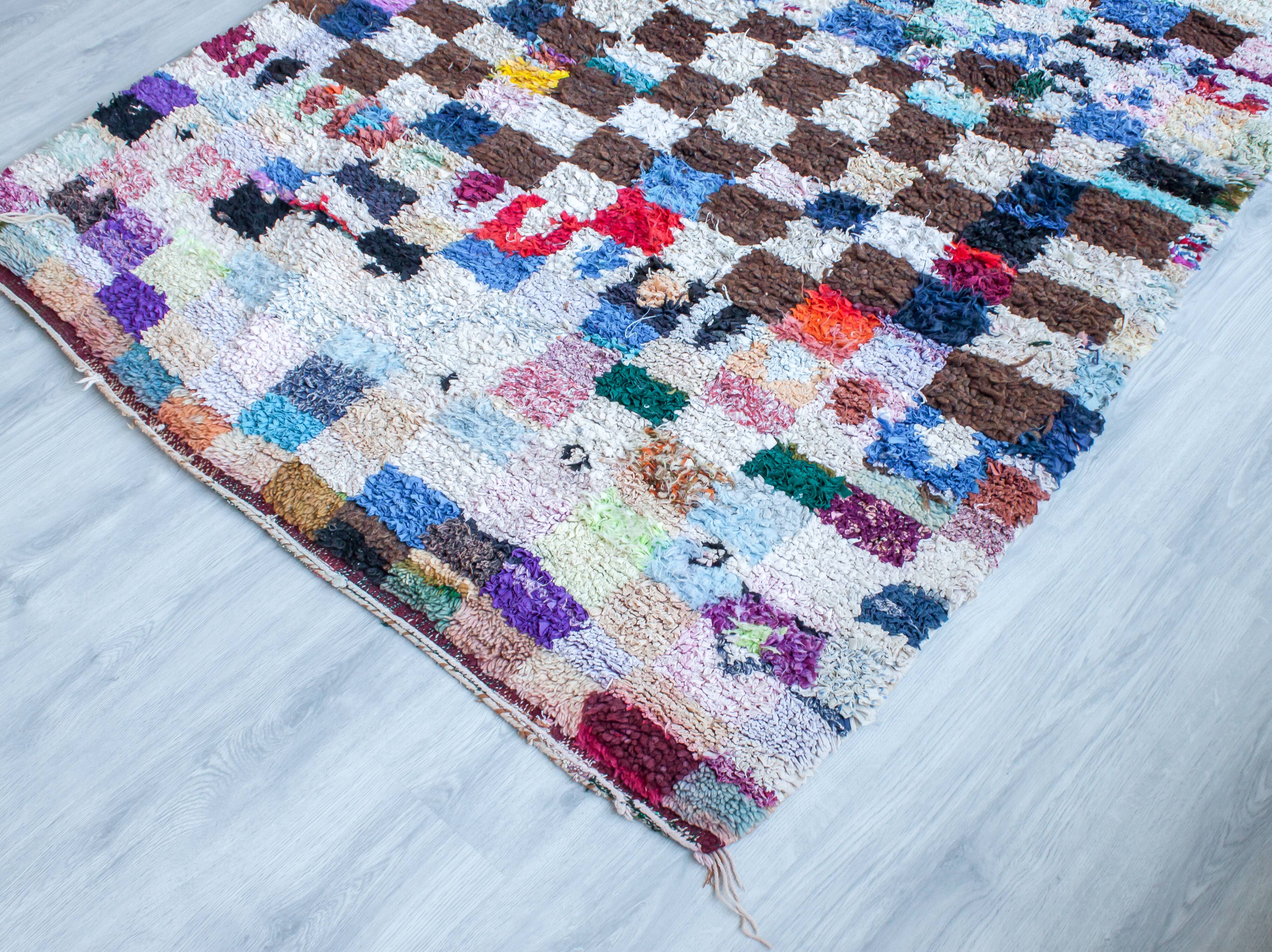 Butcher vintage carpet rug 'play' 140x228cm