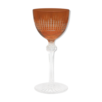 Roemer crystal glass from Baccarat model Orange Dombasle