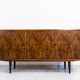 Vintage Walnut Sideboard By Lfm, Poland, 1970s