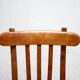 Chaise de bar vintage en bois par les éditions Luterma