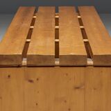 Slate Bench by Charlotte Perriand for Les Arcs, France, 1980s