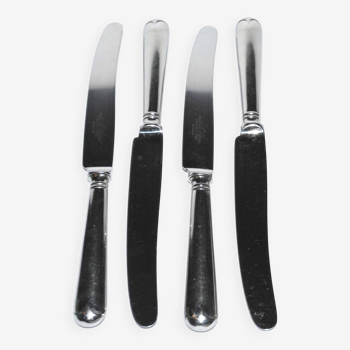 Set of 4 english knives hiram wild sheffield england 24cm