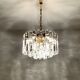 Palazzo Ice Glass Chandelier by J.T. Kalmar