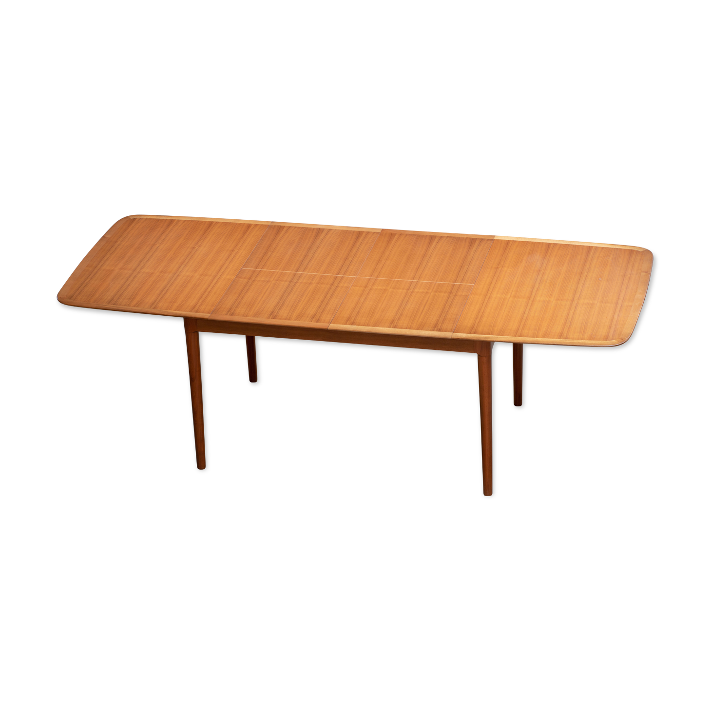 Scandinavian vintage extendable table double extension 1960