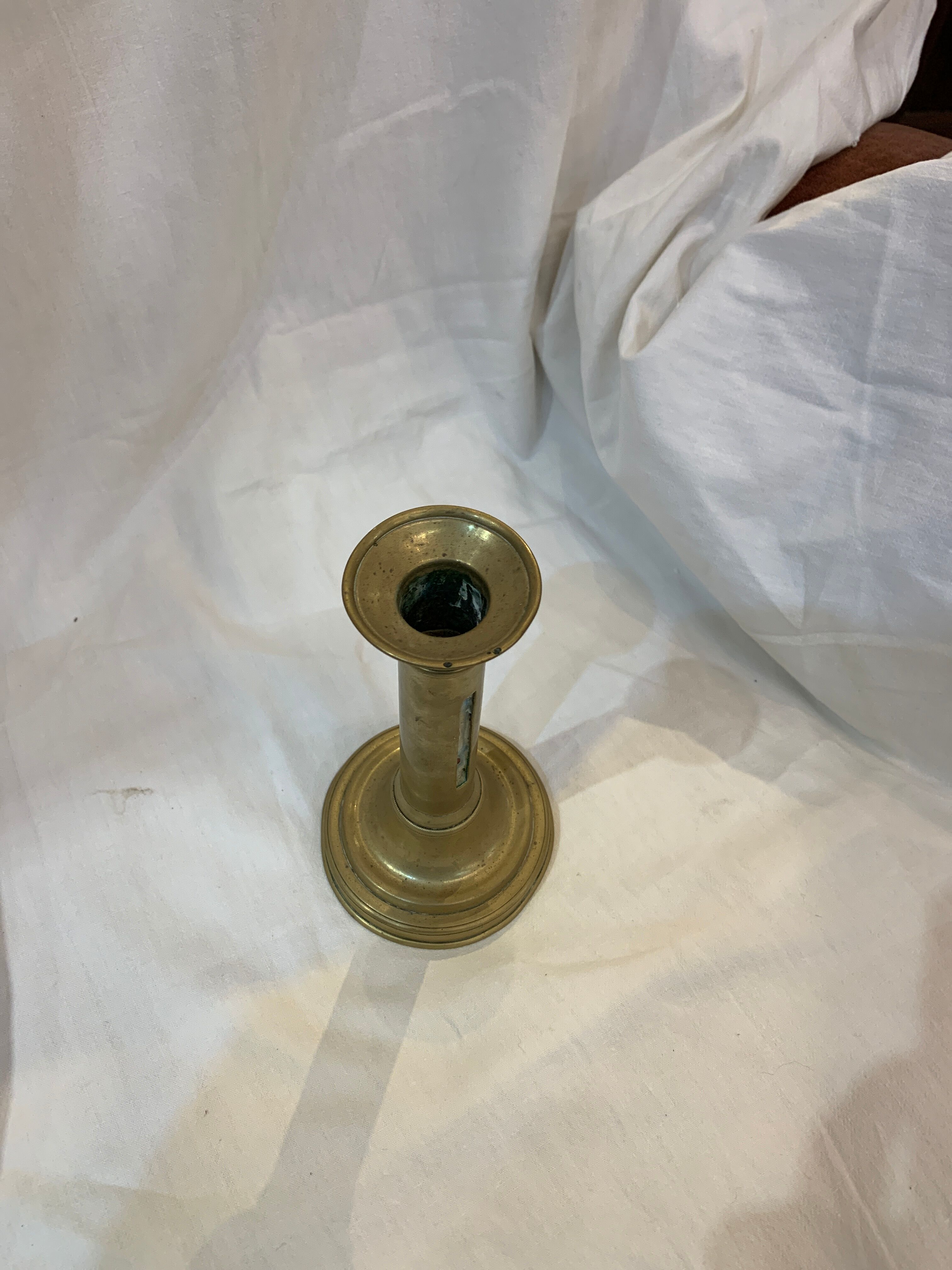 Copper candlestick