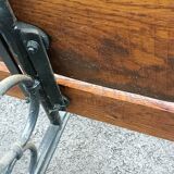 Banc de jardin ancien pieds en fonte