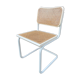 Cesca dining room chair designed by Marcel Breuer