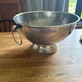 Silver metal champagne tub