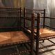 Paire de fauteuils anciens bois tourné