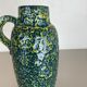 Vase multicolore Super Color Crusty Fat Lava Scheurich, Allemagne WGP, années 1970