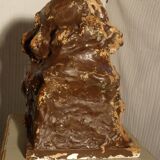 Beethoven's head in platter