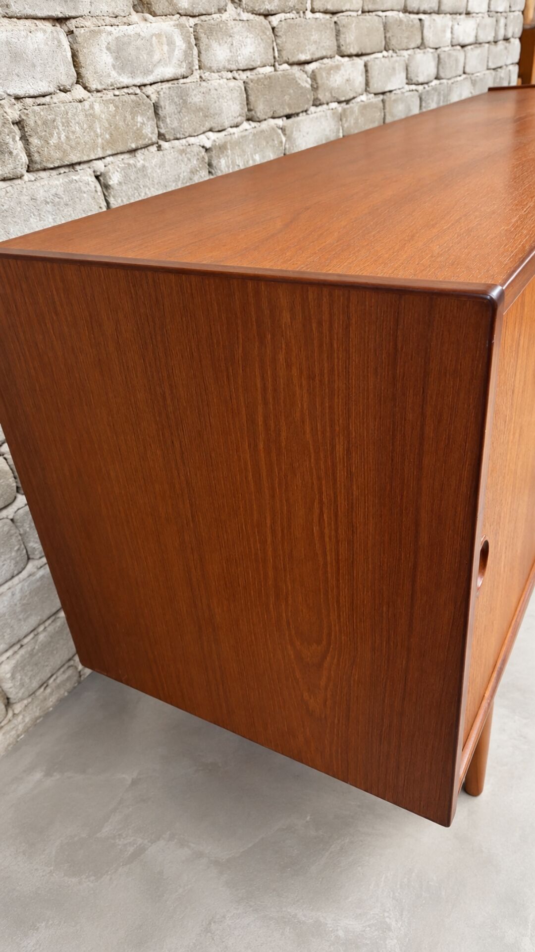 Large Scandinavian teak sideboard – 1960s