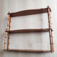 Etagère en bois ciré