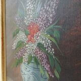 Painting bouquet of flowers