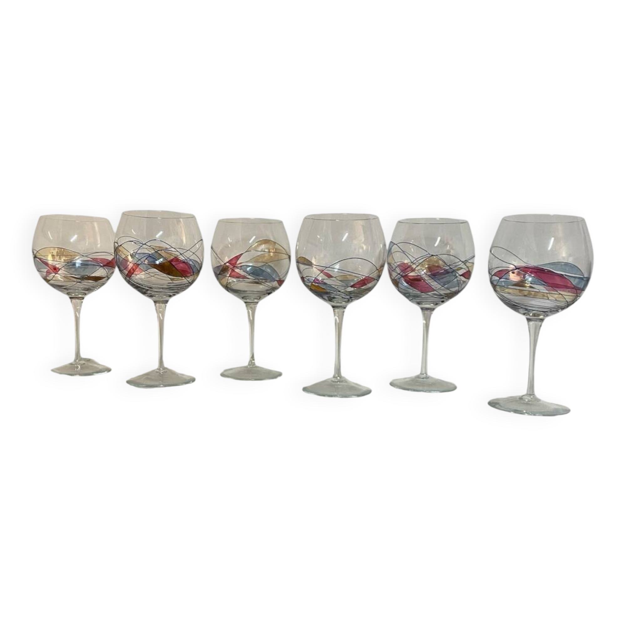 Verres Cristal de Paris Modèle Galliera
