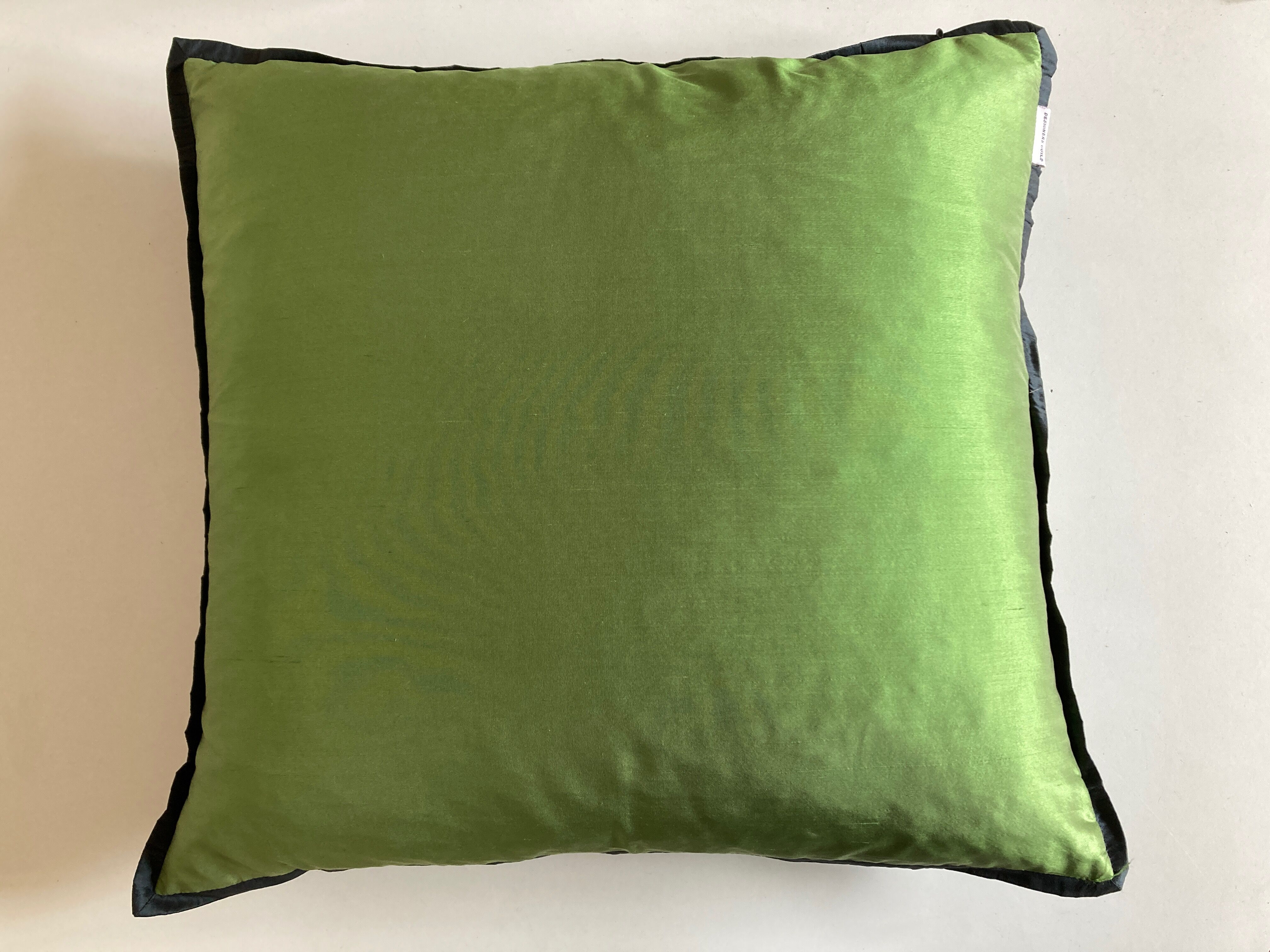 Designer's guild embroidered silk cushion