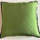 Designer's guild embroidered silk cushion