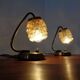 Amber Bubble Table Lamps by Richard Essig for Saku Leuchten, 1960s, Set of 2