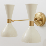 Double wall lamp