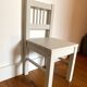 Chaise pour enfant en bois ancien