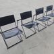 Set of 4 Ballerina chairs by Herbert Ohl for Matteo Grassi, 1990s.