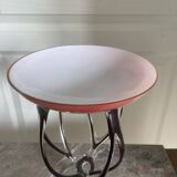 Antique Medusa Red Cup Vase Jozefina Krosno Octopus Blown Glass 30CM