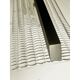 Elegant Brunish Diamanted Rectangular Murano Glass Wall Sconces – Two-Piece
