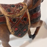 Vintage wooden horse