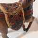 Vintage wooden horse