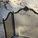 Brass fire screen with 2 leaves