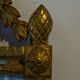 Mirror period gilded wood Louis XVI 57x105cm