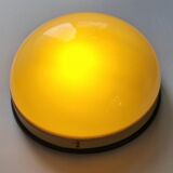 Pair of Midcentury Wall or Ceiling Lamps, Flush Mount, 1950s