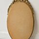 Vintage Oval Gilt Mirror