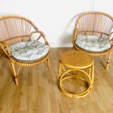 Restored garden furniture