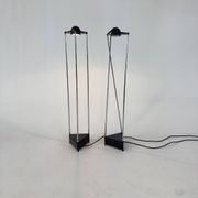 Set of 2 Kandido Lamps by F.A. Porsche for Luci Italy, 1980s