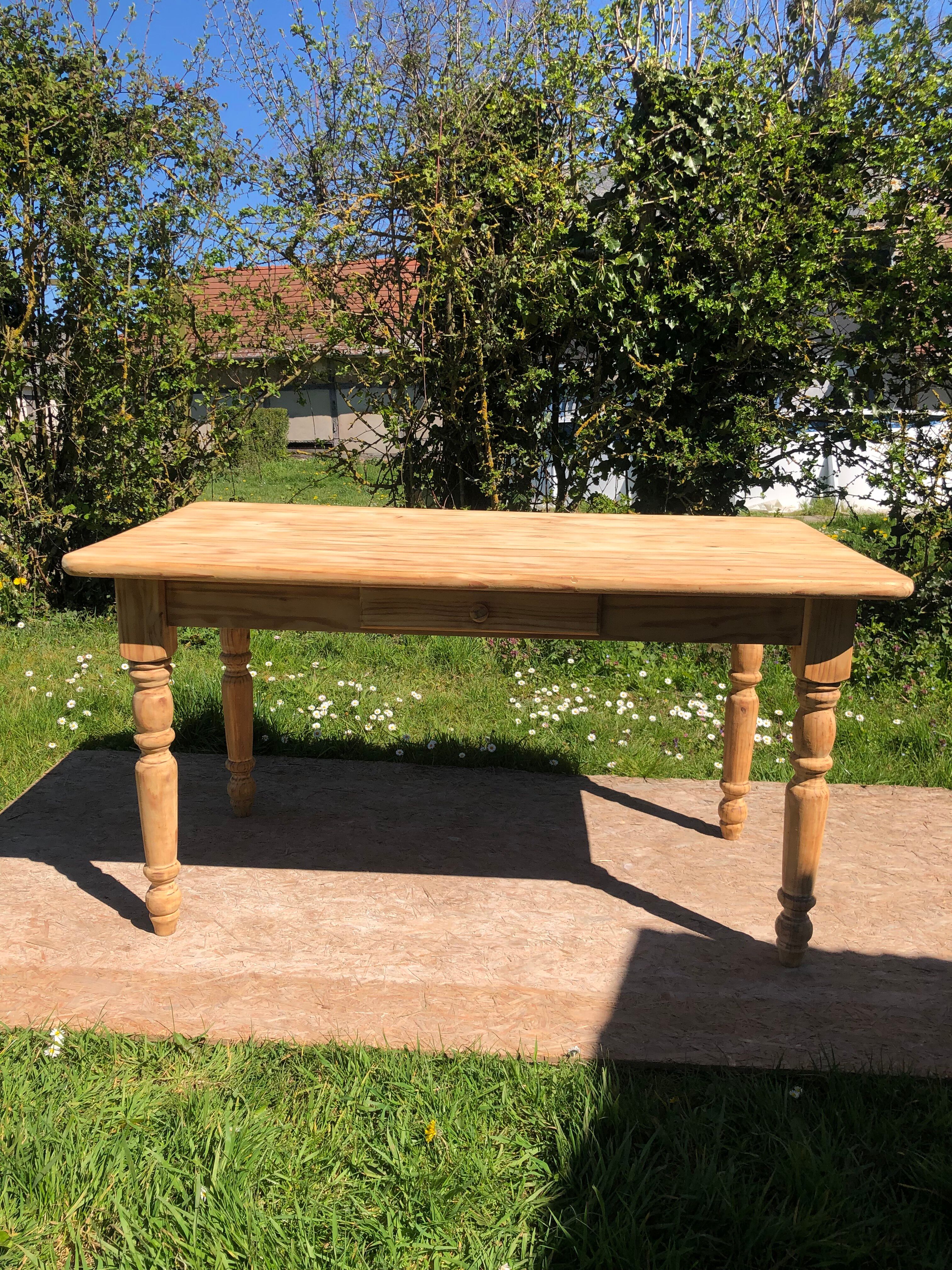 Side table.