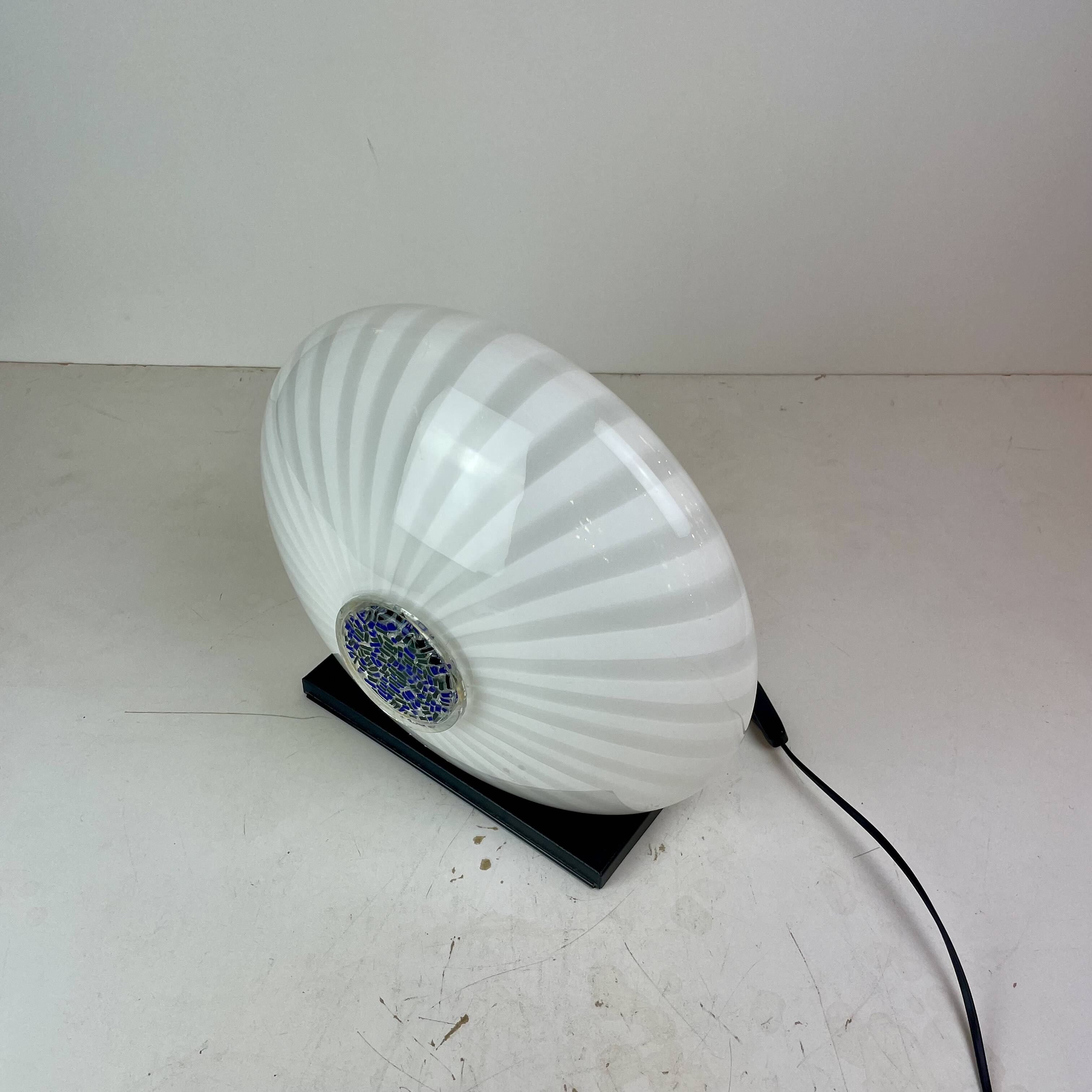 Murano Glass Table Lamp, Italy, 1980s