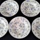 5 deep plates English porcelain Barratts
