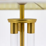 Lucite and gilded bronze lamp, from the 1940s