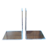 Plexiglas designer bookends
