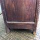 Antique Louis XV style solid oak sideboard with 2 drawers and 2 doors