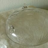 Dessert service salad bowl cut in crystal cut