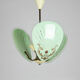 Vintage murano glass pendant light, 1950s