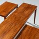 3 tables gigognes en teck par Severin Hansen pour Haslev, Danemark 1960