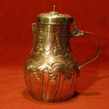 Old hull copper and brass repelled rock decoration XVIII XIX th