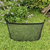 Curved chimney fire screen