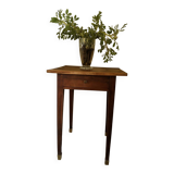 Table d'appoint bois ancienne