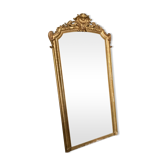 Large golden antique mirror 95x190cm