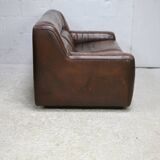 De Sede DS 43 sofa. 2 seats, leather, Switzerland, circa 1970